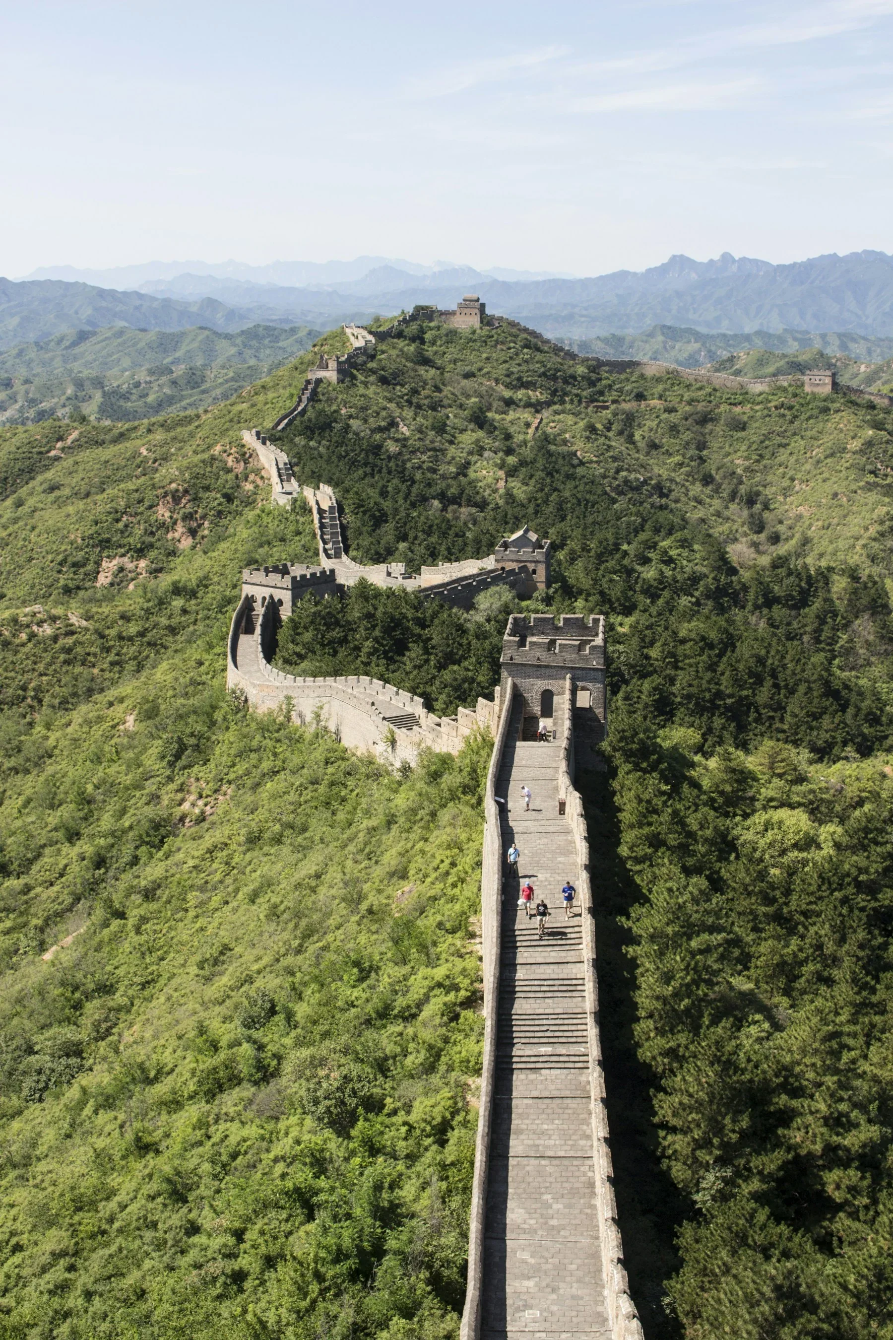 China travel destination with distinctive architecture